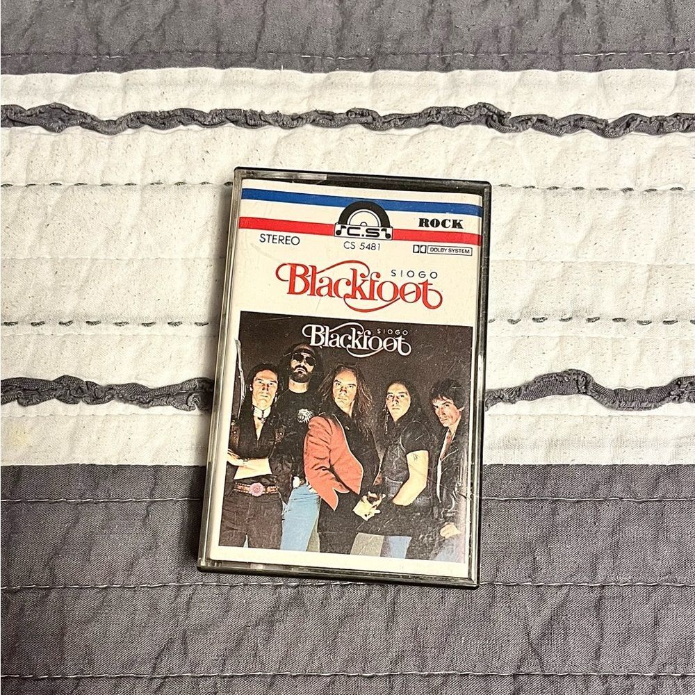 Blackfoot Rock Cassette Tape